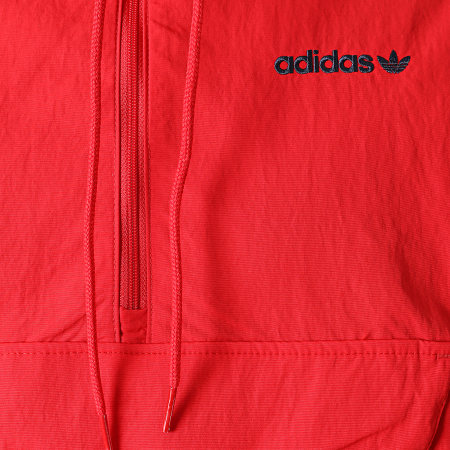 Adidas Originals - Coupe-Vent A Bandes Classics GD2060 Rouge Bleu Marine