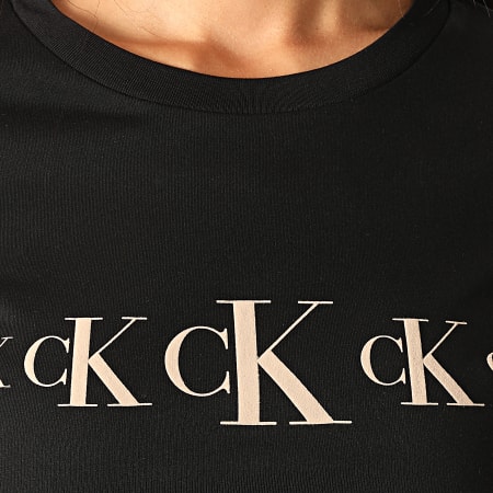 Calvin Klein - Tee Shirt Femme CK Eco Slim 4791 Noir