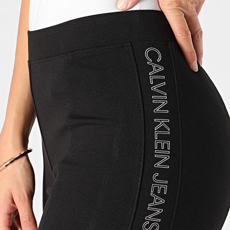 Calvin Klein - Legging Femme A Bandes 5125 Noir
