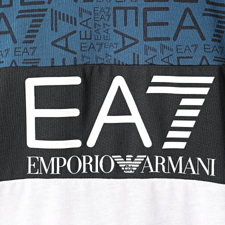 EA7 Emporio Armani - Tee Shirt 6HPT12-PJ02Z Blanc Noir Bleu Marine