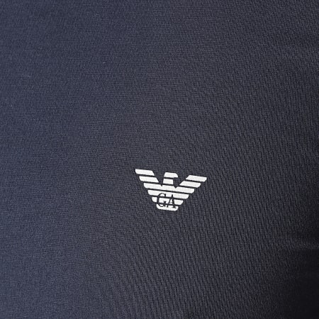 Emporio Armani - Lot De 2 Tee Shirts 111267-0A720 Bleu Marine Gris Chiné