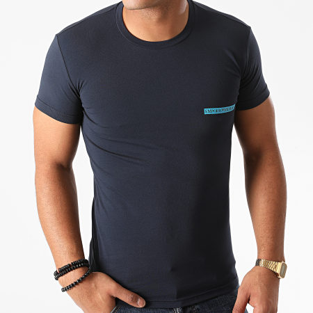 Emporio Armani - Tee Shirt 111035-0A729 Bleu Marine