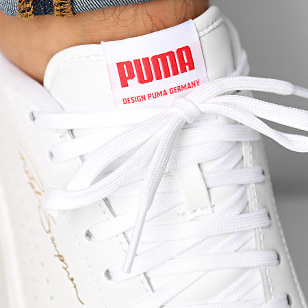 Puma - Baskets Ralph Sampson Lo Perf Color 374751 Puma White High Risk Red