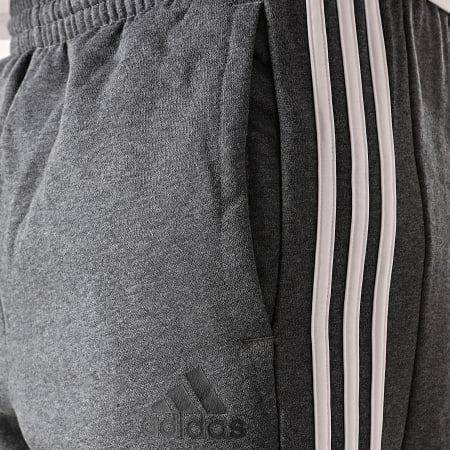 Adidas Sportswear - Pantalon Jogging A Bandes Essential Colorblock GD5474 Gris Anthracite Chiné