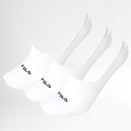 Fila - Confezione da 3 paia di calzini invisibili F1278 Bianco