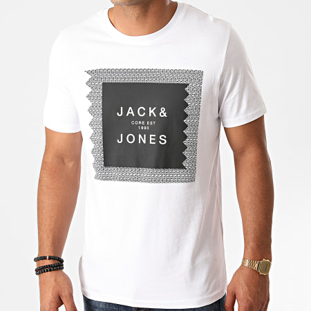 Jack And Jones - Tee Shirt Cap Blanc