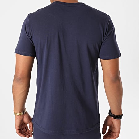 PSG - Ensemble Tee Shirt Short P13722C Bleu Marine