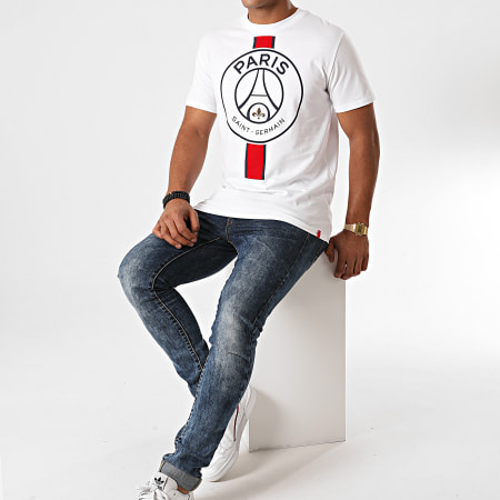 PSG - Tee Shirt P13630C Blanc