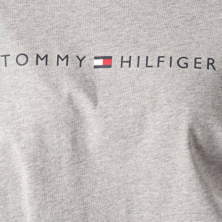 Tommy Hilfiger - Tee Shirt Logo 1618 Gris Chiné