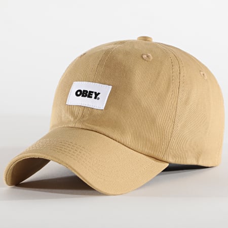 Obey - Casquette Bold Label Moutarde