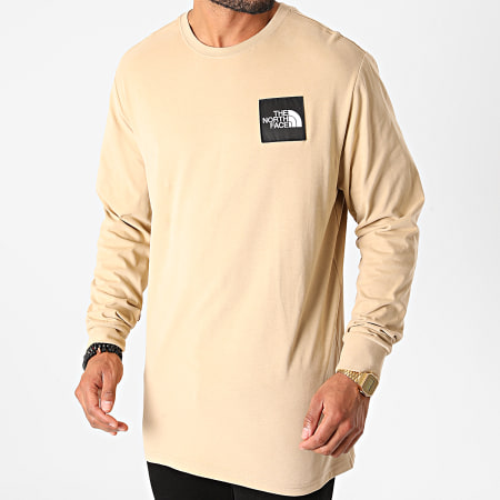 The North Face - Tee Shirt Manches Longues Boruda C9IH Beige
