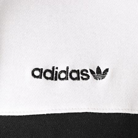 Adidas Originals - Sweat Capuche A Bandes Classics GD2077 Noir Blanc