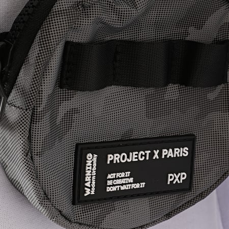 Project X Paris - Sac Banane B1909 Refelctive Gris