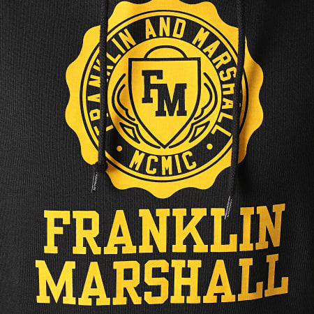 Franklin And Marshall - Sweat Capuche JM5018-2002P01 Noir