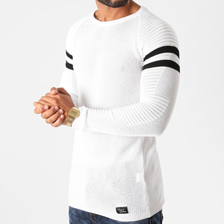 Paname Brothers - Pull PNM-205 Blanc