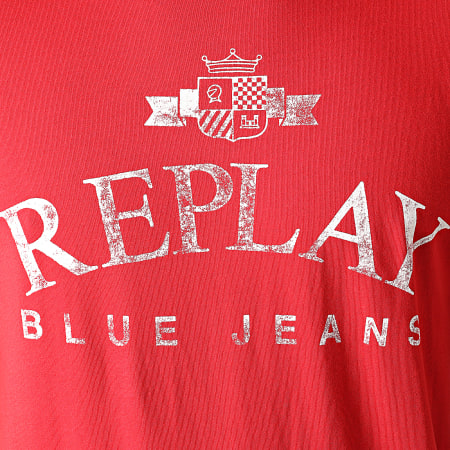 Replay - Tee Shirt M3141-23046P Rouge