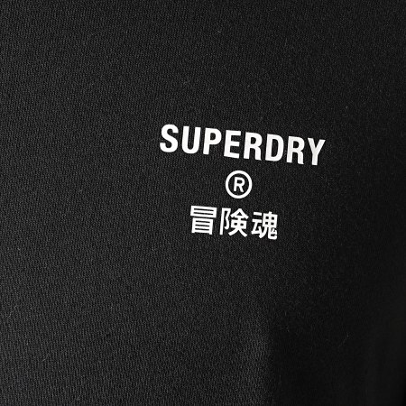 Superdry - Tee Shirt Training Core Sport MS310399A Noir