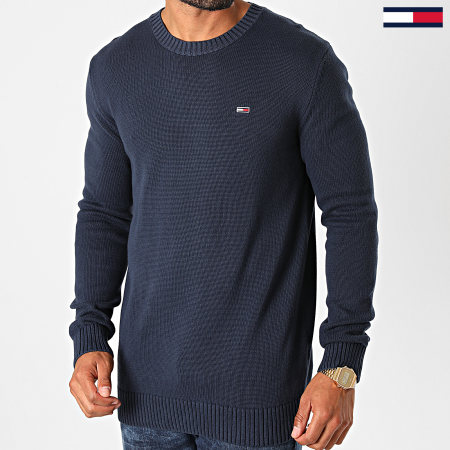 Tommy Jeans - Pull Essential 8801 Bleu Marine