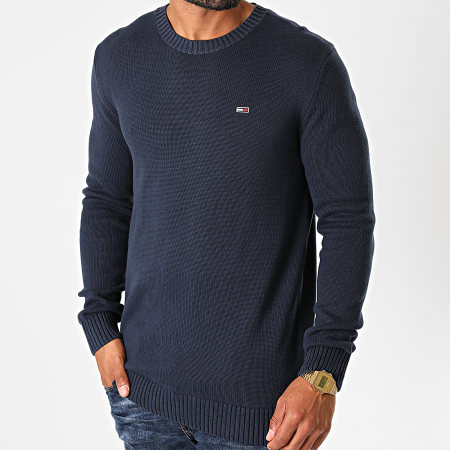 Tommy Jeans - Pull Essential 8801 Bleu Marine