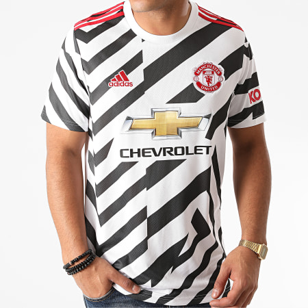 Adidas Sportswear - Tee Shirt De Sport Manchester United FM4263 Blanc