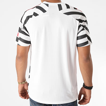 Adidas Performance - Tee Shirt De Sport Manchester United FM4263 Blanc