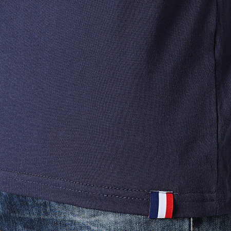 FFF - Tee Shirt F20007C Bleu Marine Rouge