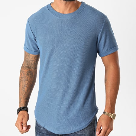 Frilivin - Tee Shirt Oversize 7241 Bleu Roi