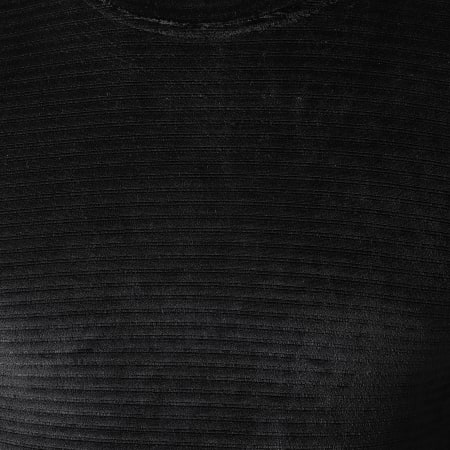 Frilivin - Tee Shirt Manches Longues Oversize 5520 Noir