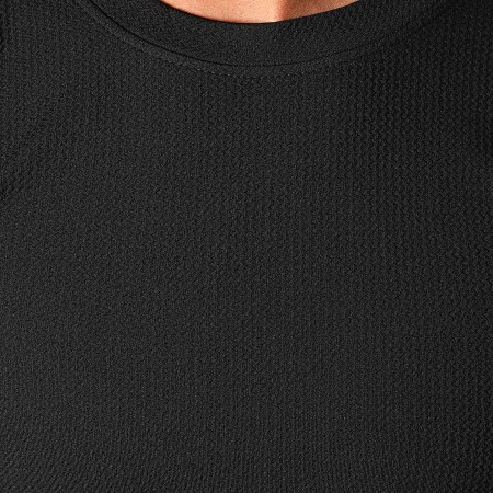 Frilivin - Maglietta oversize a maniche lunghe nera