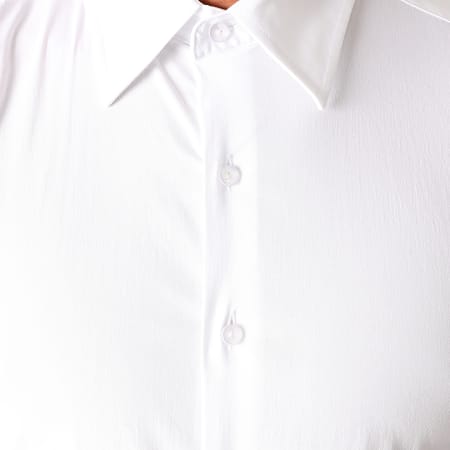 Frilivin - Camisa Manga Larga NS7179 Blanca