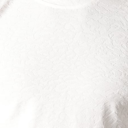 Frilivin - Tee Shirt Manches Longues Oversize 15026 Blanc