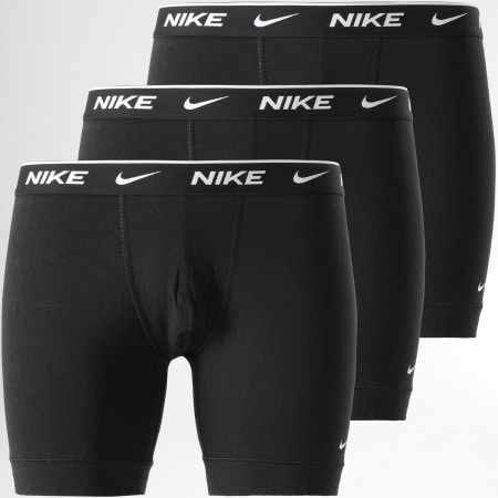 Nike - Pack De 3 Boxers Everyday Cotton Stretch KE1007 Negro