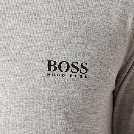 BOSS - Tee Shirt Manches Longues Comfort 50414837 Gris Chiné