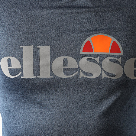 Ellesse - Tee Shirt Pozzio SXG09902 Bleu Marine Réfléchissant