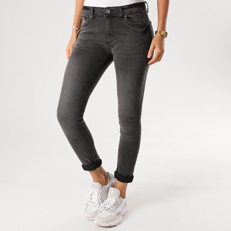 Girls Outfit - Jean Slim Femme Pallas Gris Anthracite