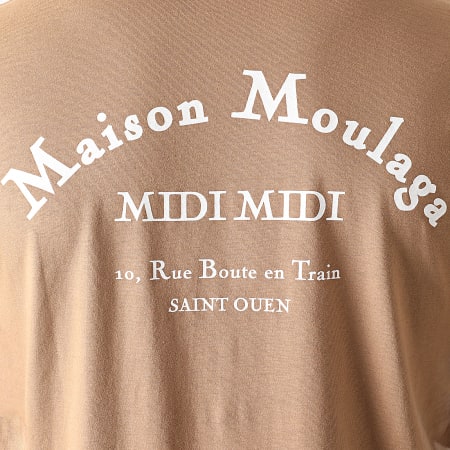 Heuss L'Enfoiré - Tee Shirt Maison Moulaga Marron