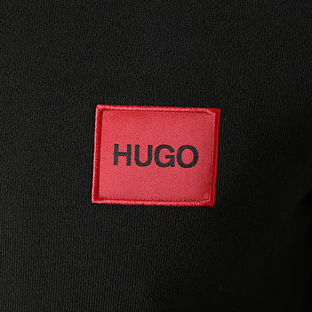 HUGO - Sweat Zippé Capuche Daple 204 50435519 Noir