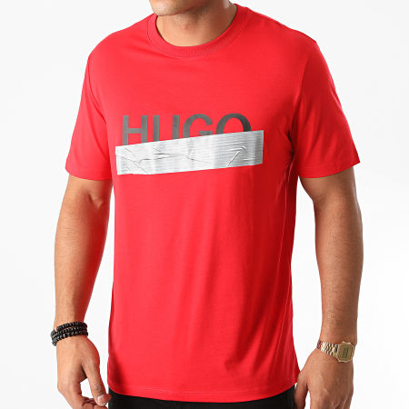 HUGO - Tee Shirt Dicagolino U204 50436413 Rouge