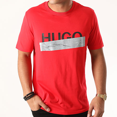 HUGO - Tee Shirt Dicagolino U204 50436413 Rouge