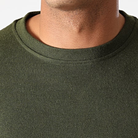 Uniplay - Tee Shirt Manches Longues Oversize T706 Vert Kaki
