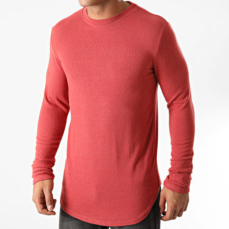 Uniplay - Tee Shirt Manches Longues Oversize T706 Rouge