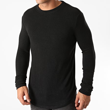 Uniplay - Tee Shirt Manches Longues Oversize T706 Noir