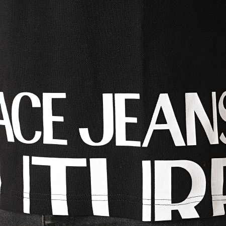 Versace Jeans Couture - Polo Manches Courtes B3GZB7T5-36571 Noir