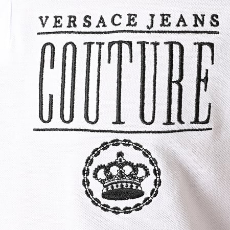 Versace Jeans Couture - Polo Manches Courtes B3GZB7T4-36571 Blanc