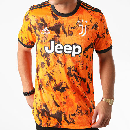 Adidas Performance - Tee Shirt De Sport Juventus GE4856 Orange Noir