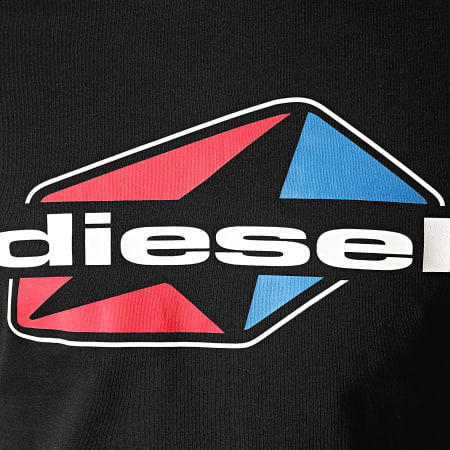 Diesel - Tee Shirt Manches Longues Diegos K41 A00798-0AAXJ Noir