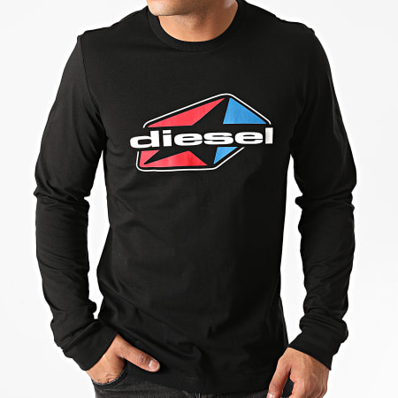 Diesel - Tee Shirt Manches Longues Diegos K41 A00798-0AAXJ Noir