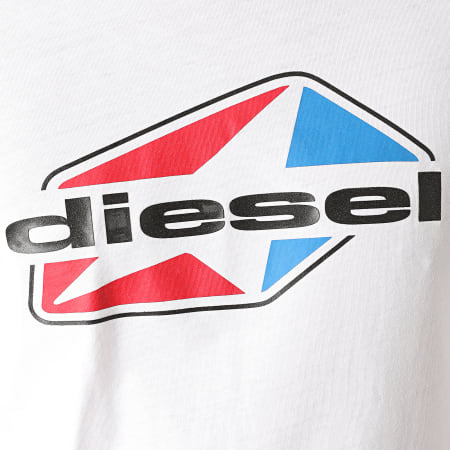 Diesel - Tee Shirt Manches Longues Diegos K41 A00798-0AAXJ Blanc
