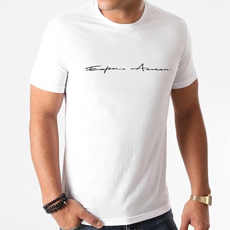Emporio Armani - Tee Shirt Organic 110853 Blanc