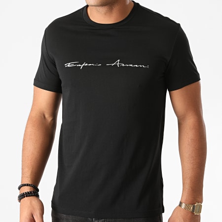 Emporio Armani - Tee Shirt Organic 110853 Noir